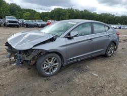 Hyundai Elantra salvage cars for sale: 2018 Hyundai Elantra SEL