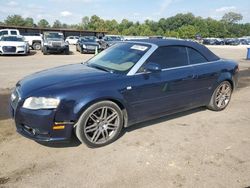 Audi salvage cars for sale: 2009 Audi A4 2.0T Cabriolet Quattro