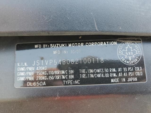 2008 Suzuki DL650 A