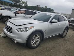 Infiniti salvage cars for sale: 2015 Infiniti QX70