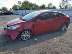 KIA Forte salvage cars for sale: 2015 KIA Forte LX