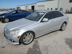 Mercedes-Benz salvage cars for sale: 2009 Mercedes-Benz C 300 4matic