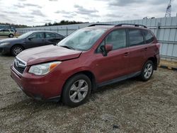 Subaru Forester salvage cars for sale: 2015 Subaru Forester 2.5I Premium