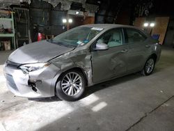 Toyota Corolla Vehiculos salvage en venta: 2014 Toyota Corolla L