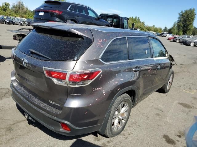 2014 Toyota Highlander XLE