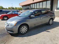 Nissan salvage cars for sale: 2015 Nissan Sentra S