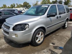 Chevrolet Uplander Vehiculos salvage en venta: 2008 Chevrolet Uplander LS