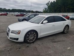 Audi salvage cars for sale: 2013 Audi A8 L Quattro