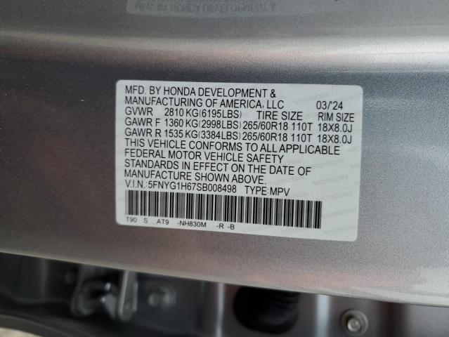 2025 Honda Pilot Trailsport