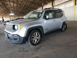 Jeep Renegade salvage cars for sale: 2015 Jeep Renegade Latitude