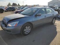 Honda Accord salvage cars for sale: 2007 Honda Accord LX