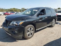 Nissan salvage cars for sale: 2017 Nissan Pathfinder S