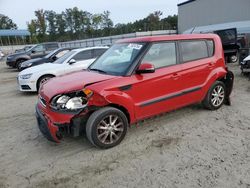 KIA salvage cars for sale: 2013 KIA Soul +