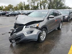 KIA Sorento salvage cars for sale: 2016 KIA Sorento LX