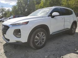 Hyundai salvage cars for sale: 2020 Hyundai Santa FE SEL