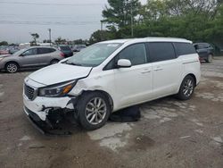 KIA salvage cars for sale: 2021 KIA Sedona LX