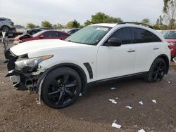 Vehiculos salvage en venta de Copart Ontario Auction, ON: 2017 Infiniti QX70