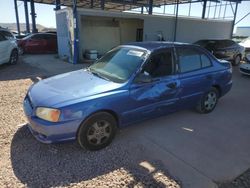 Hyundai salvage cars for sale: 2002 Hyundai Accent GL