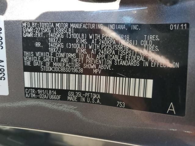 2011 Toyota Sienna XLE