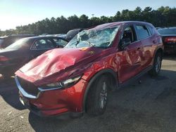 Salvage cars for sale from Copart Exeter, RI: 2017 Mazda CX-5 Touring