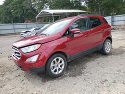 Ford Ecosport salvage cars for sale: 2019 Ford Ecosport SE