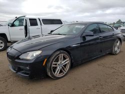 Salvage cars for sale from Copart Houston, TX: 2014 BMW 650 I Gran Coupe