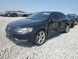 Volkswagen Passat salvage cars for sale: 2014 Volkswagen Passat SE