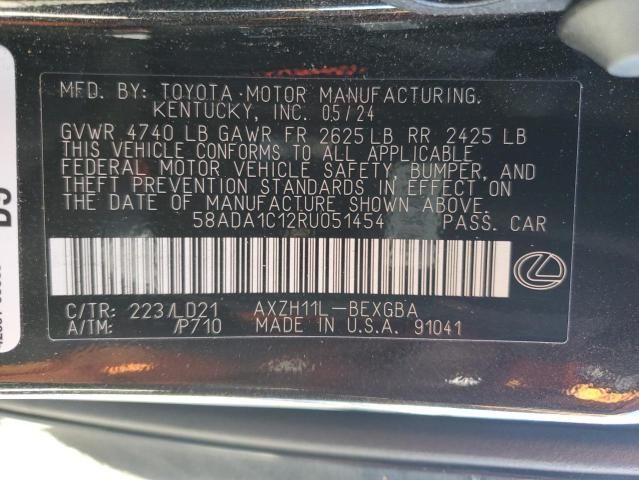 2024 Lexus ES 300H Base