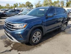 Volkswagen salvage cars for sale: 2021 Volkswagen Atlas S