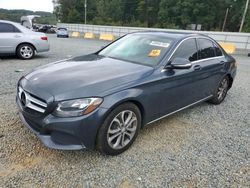 Mercedes-Benz c-Class salvage cars for sale: 2015 Mercedes-Benz C300