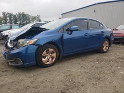 Honda Civic salvage cars for sale: 2013 Honda Civic LX