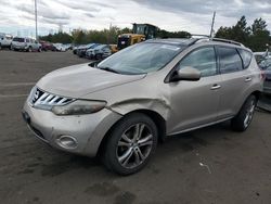 Nissan Murano salvage cars for sale: 2010 Nissan Murano S