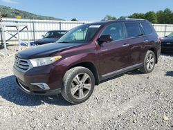 Salvage cars for sale from Copart Lawrenceburg, KY: 2011 Toyota Highlander Limited