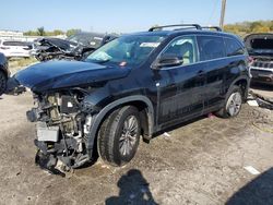 Salvage cars for sale from Copart Chicago Heights, IL: 2017 Toyota Highlander SE