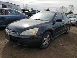 Honda Accord lx Vehiculos salvage en venta: 2005 Honda Accord LX