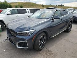 BMW x6 salvage cars for sale: 2021 BMW X6 XDRIVE40I