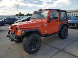 Jeep salvage cars for sale: 2006 Jeep Wrangler / TJ Sport