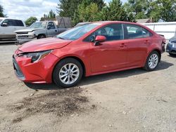 Salvage cars for sale from Copart Finksburg, MD: 2020 Toyota Corolla LE