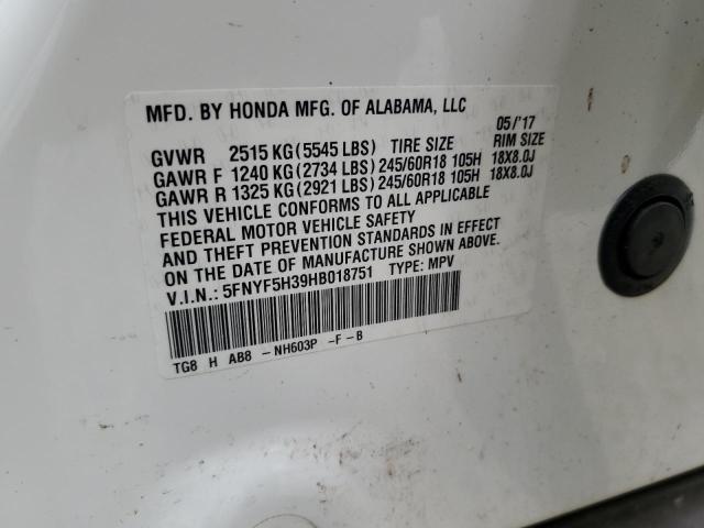 2017 Honda Pilot EX