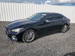 Vehiculos salvage en venta de Copart Fredericksburg, VA: 2020 Infiniti Q50 Pure