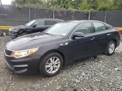 KIA Optima salvage cars for sale: 2018 KIA Optima LX