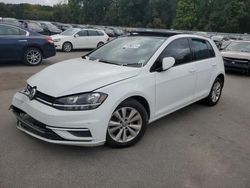 Volkswagen Golf salvage cars for sale: 2020 Volkswagen Golf