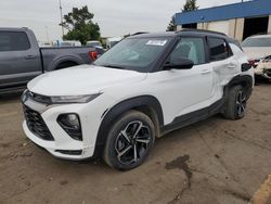 Chevrolet Trailblzr salvage cars for sale: 2022 Chevrolet Trailblazer RS