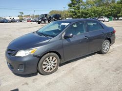 Toyota Corolla salvage cars for sale: 2012 Toyota Corolla Base