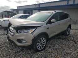 Ford salvage cars for sale: 2017 Ford Escape Titanium