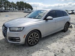 Salvage cars for sale from Copart Loganville, GA: 2017 Audi Q7 Prestige