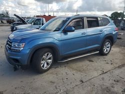 Volkswagen Atlas salvage cars for sale: 2019 Volkswagen Atlas SE