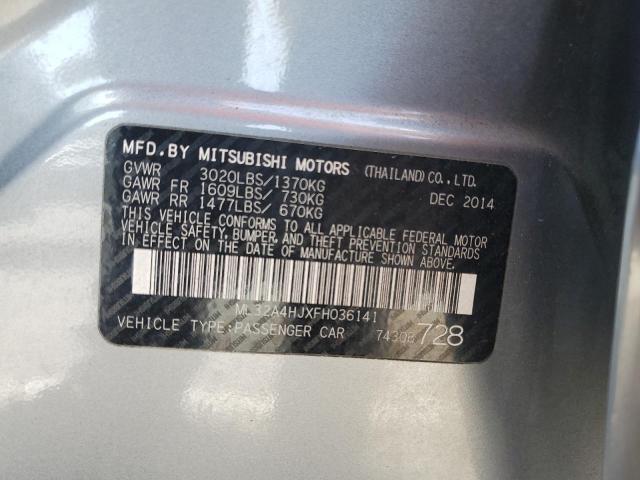 2015 Mitsubishi Mirage ES