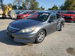 Honda salvage cars for sale: 2012 Honda Accord SE