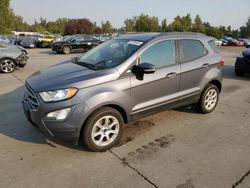 Ford Ecosport salvage cars for sale: 2018 Ford Ecosport SE